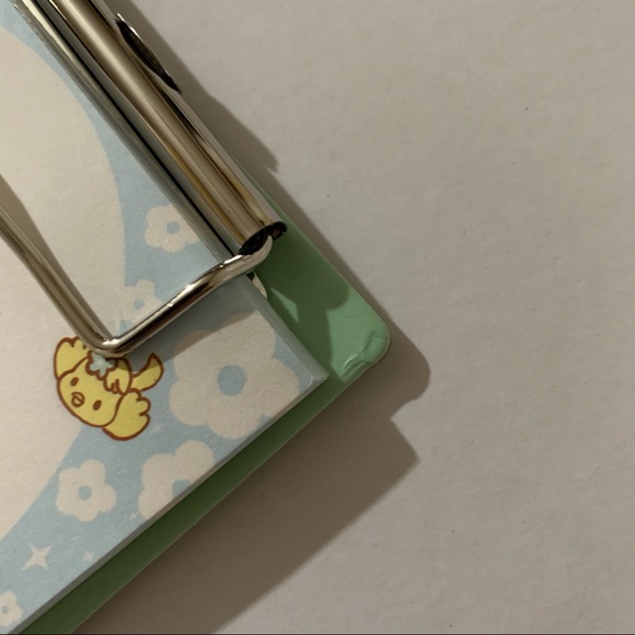 Sanrio Cinnamoroll Mini Clipboard with Memo Pad - Picture 12 of 14